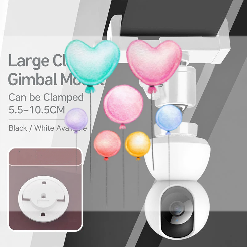 Webcam Stand Clip - 1 Juego de 360 ° Soporte