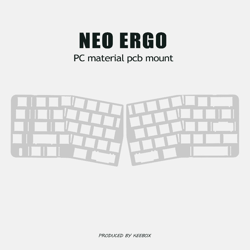 Tech For Office - Placa de Posicionamiento para Teclado Neo