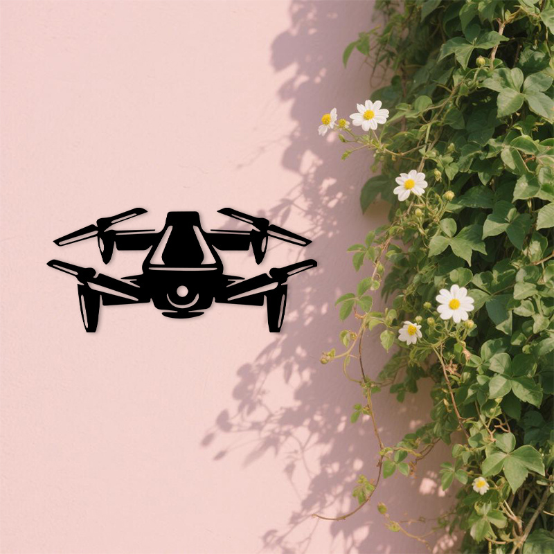 Tech For Office - Arte Metálico de Pared con Silueta