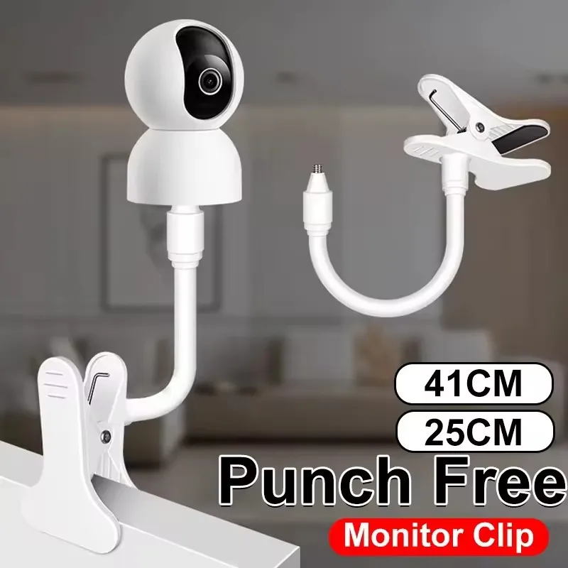 Webcam Stand Clip - Soporte flexible portátil para cámara, soporte