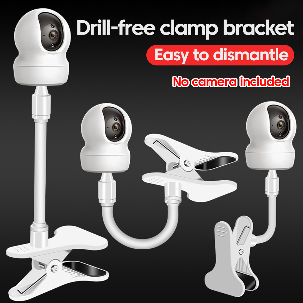Webcam Stand Clip - Soporte portátil flexible con clip, sin