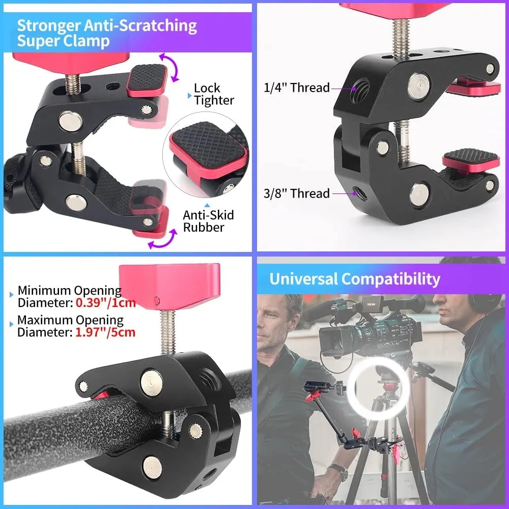 Brazo Mágico para Cámara con S - Webcam Stand Clip reseña y precio