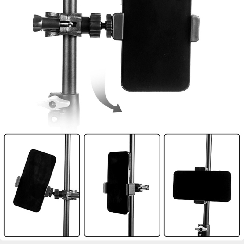 Agarre dispositivo móvil rotac - Webcam Stand Clip reseña y precio