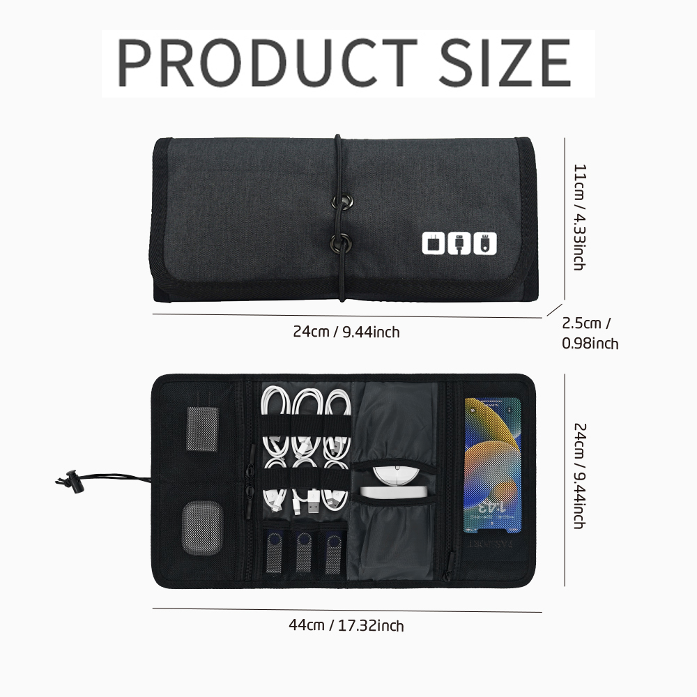 Bolsa Organizadora de Cables,  - Tech For Office reseña y precio