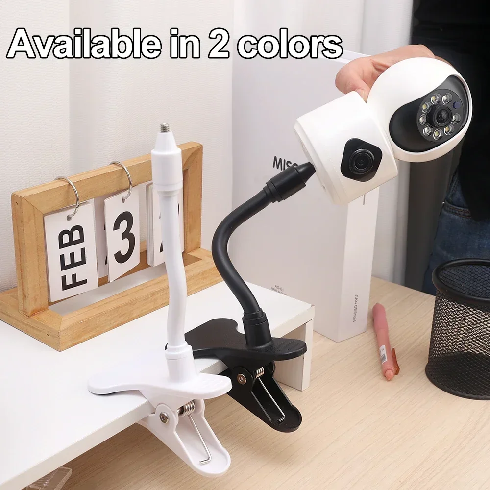 Abrazadera de cámara Flexible  - Webcam Stand Clip reseña y precio
