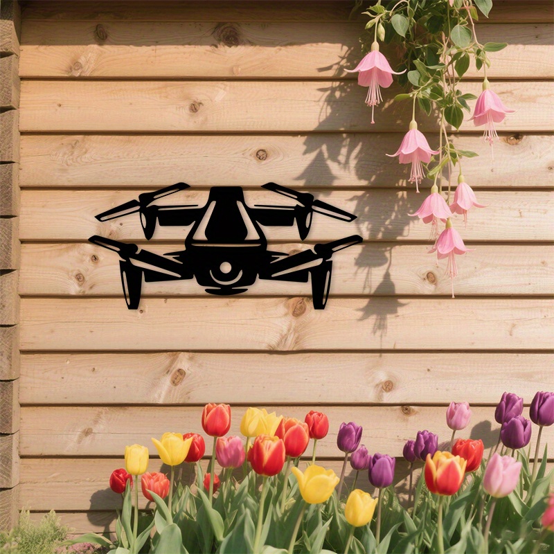 Moderna Silueta de Dron en Alu - Tech For Office reseña y precio