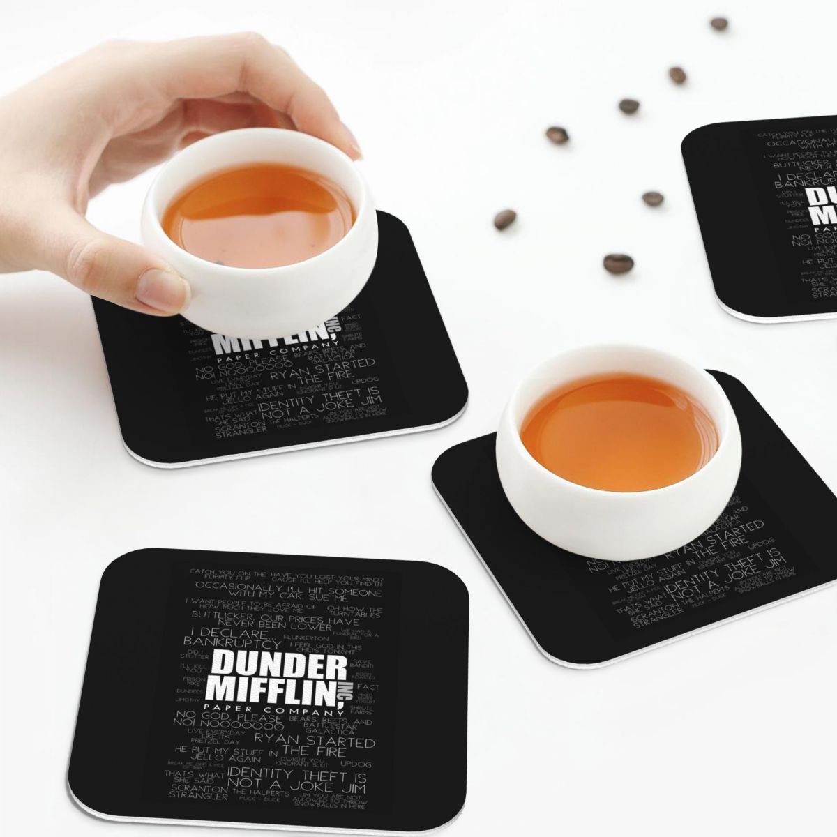 Posavasos de la Serie The Offi - Office La Tech reseña y precio